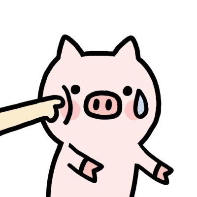 傻猪猪头像|动漫|网络表情|zhangweijian6 - 原创作品 - 站酷 (ZCOOL)