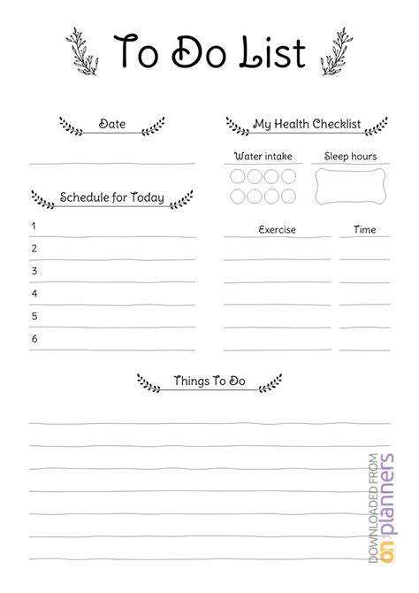 Daily Weekly Monthly Task List Template Excel