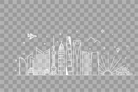 2018简约创意上海进口博览会宣传海报设计图片下载_psd格式素材_熊猫办公