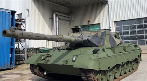 First Danish Leopard 1A5 tanks ready for Ukraine