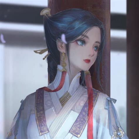 古风动漫3d头像女生