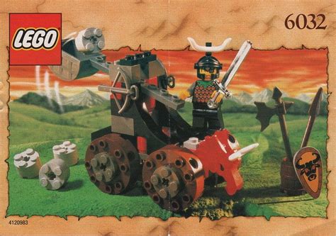 LEGO® 6032-1: 6032 - Katapult-Zerstörer, 54 Teile (Castle / 2000)