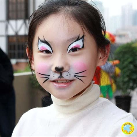 儿童脸部彩绘图片