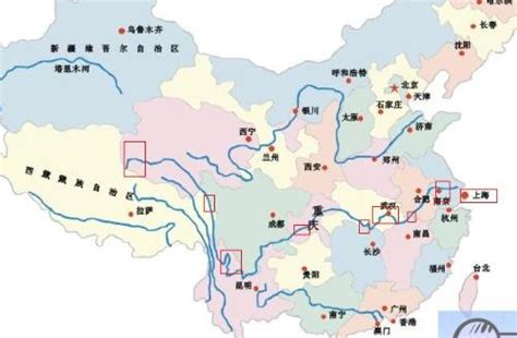 黄河流域地图高清大图（黄河上中下游是如何划分的？） | 说明书网