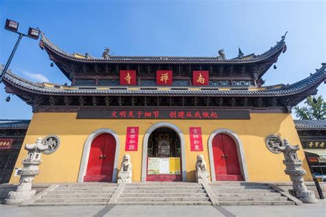 无锡南禅寺景区的藏经楼高清图片下载_红动中国