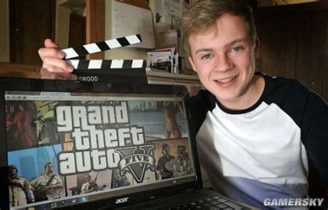少年靠《GTA5》月入3千美元 游戏视频成摇钱树 _ 游民星空 GamerSky.com