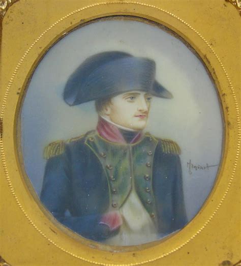 Antique Miniature Portrait Napoleon | 859205 | Sellingantiques.co.uk