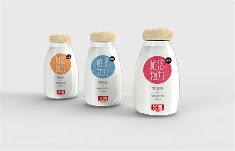 光明乳业logo设计含义及牛奶品牌标志设计理念-三文品牌