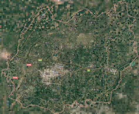 聊城在卫星地图上什么模样？8个县市区在卫星地图上又是什么“姿态”|卫星地图|聊城|县市区_新浪新闻
