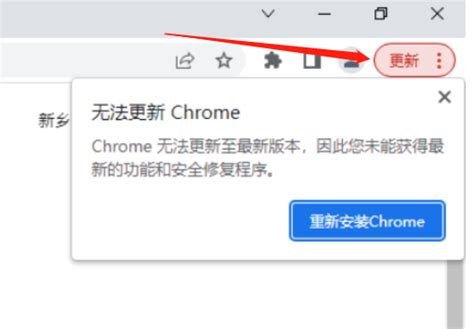 为什么谷歌浏览器提示无法更新Chrome_谷歌浏览器无法更新解决办法-天极下载