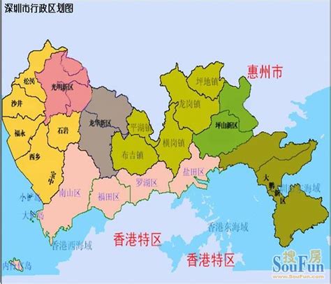 深圳宝安区地图 交通