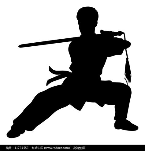 身穿击剑服的男子用剑练习高清摄影大图-千库网