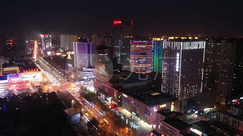 唐山建设路夜景--长城网-唐山图片数据库