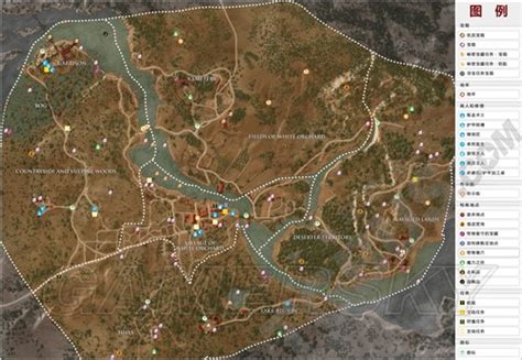 巫师3狂猎 世界地图七大区域介绍 巫师3地图有多大_3DM单机
