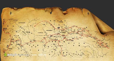 丝绸之路地图图片