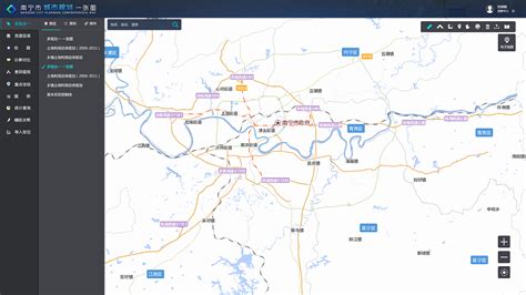 南宁市城市规划一张图|UI|软件界面|wchm1990 - 原创作品 - 站酷 (ZCOOL)
