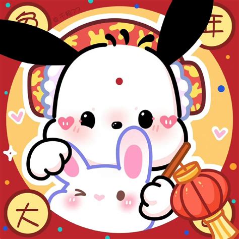 兔年头像古风女生动漫版