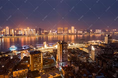 武汉江滩夜景高清图片下载-正版图片500182566-摄图网