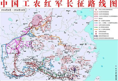 长征地图图片