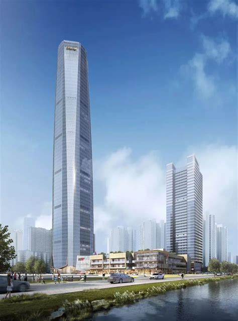 绍兴第一高楼CBD高清摄影大图-千库网