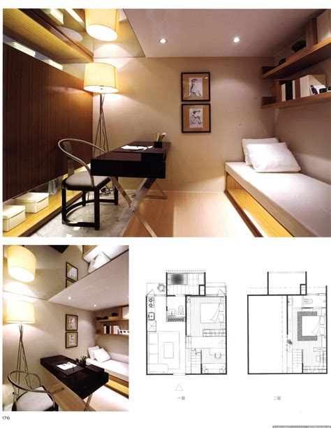 简约风格迷你小公寓卧室装修效果图_别墅设计图