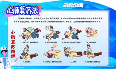 心肺复苏图解图片