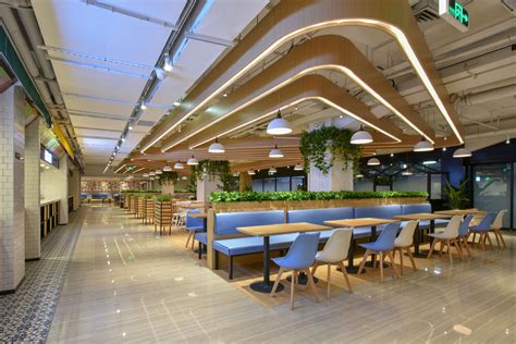 华为苏州员工餐厅 - 餐厅设计 - 武汉金枫荣誉室内环境设计有限公司