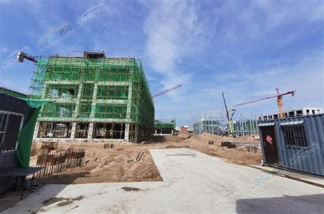 大同平城双语学校最新工程进度：部分楼栋封顶 - 0352房网