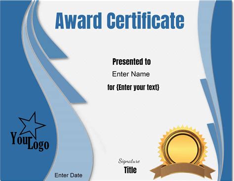 Free Certificate of Training Template - Customizable