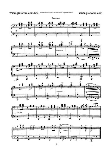 Spanish Dances Op.12（西班牙舞曲·四手联弹版）钢琴谱-简谱歌谱乐谱-找谱网