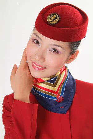 准空姐试穿时尚性感的空姐制服,颜值爆表_原创制服设计，职业装设计
