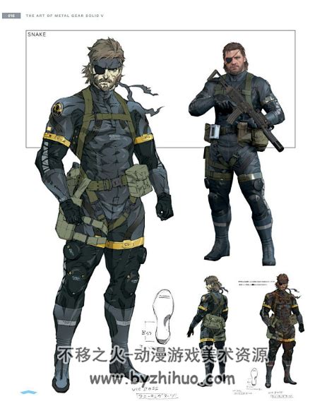 特工神谍 合金装备 Metal Gear Solid 美术设定 大合集(9本) 合金装备