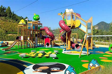 张唐景观：无动力游乐设施儿童公园-齐生设计职业学校