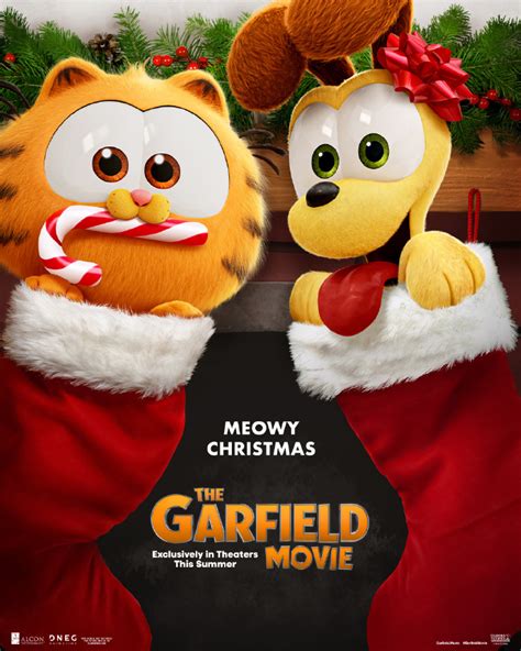 《加菲猫》圣诞节海报 2024年5月24日上映_3DM单机