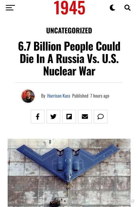 俄罗斯已多次核恐吓，美媒：若美俄爆发核战争可能导致67亿人死亡 - 知乎