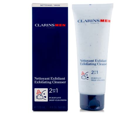 Clarins Men 2-in-1 Exfoliating Cleanser 125mL | Catch.co.nz