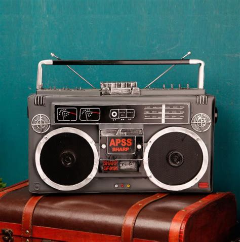 FP-319U 复古收音机便携式音箱仿古磁带机收录机复读机插卡radio