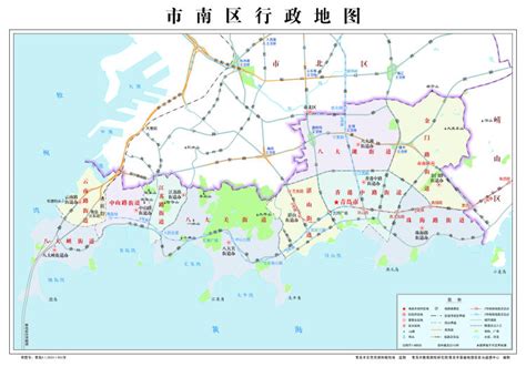 最新版青岛市级及各区市行政地图上线 可下载使用！