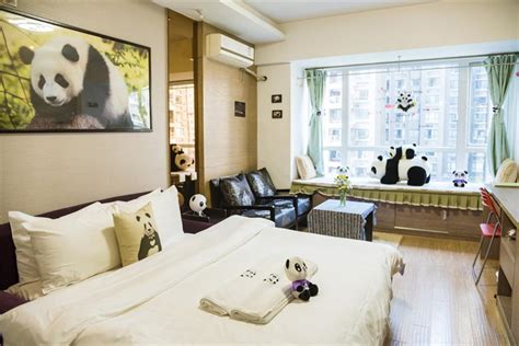 成都熊猫主题公寓酒店室内设计效果图赏析_智尚设计
