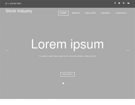 工厂网页设计，优质的制造业行业网站模板-17素材网