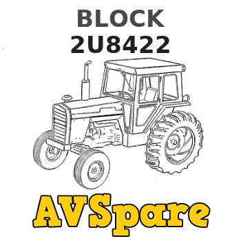 BLOCK 2U8422 - Caterpillar | AVSpare.com
