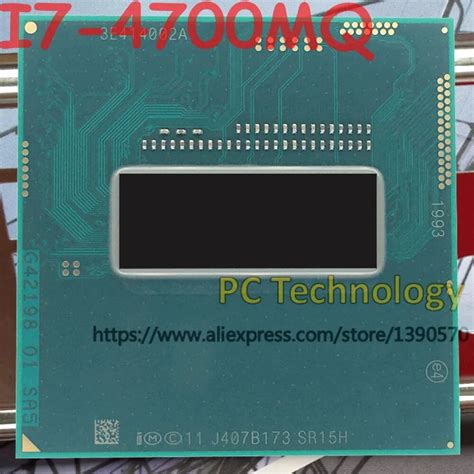 Intel Core I7-4700Mq 2.4 GHz 4-Core Mobile Processor - CW8064701470702 ...