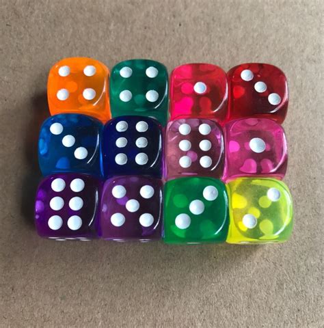 14号普通点数色子 透明骰子 出口骰子亚克力树脂筛子欢迎定购-阿里巴巴