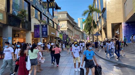 深圳东门商业步行街街景高清图片下载_红动中国