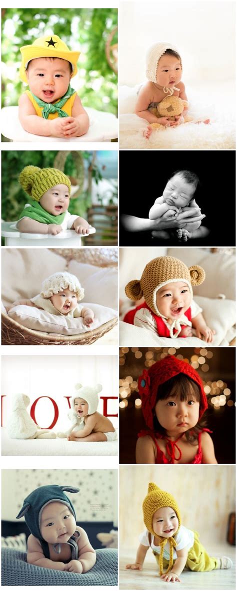 儿童宝宝样片韩式男孩女孩模特周岁人物照片样板影楼摄影图片素材