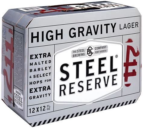 Steel Reserve 211 Lager 12 oz Cans - Shop Beer at H-E-B