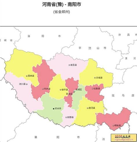 南阳市地图高清版图片