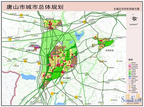 唐山市2020规划图,唐山三环规划,唐山市规划图_大山谷图库