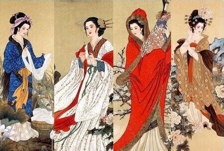 中国四大美女图片
