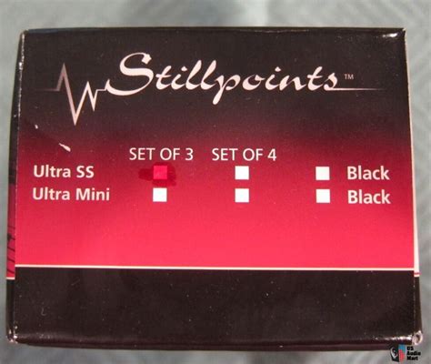 Stillpoints Ultra SS Isolation device - set of 3 with adapters M4-0.7 ...